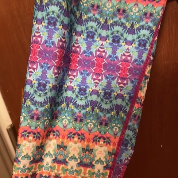 PrAna Aquabloom Geometric Rai Swim Tights - Picture 5 of 9